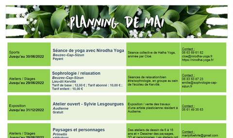 Agenda mai Agenda mai