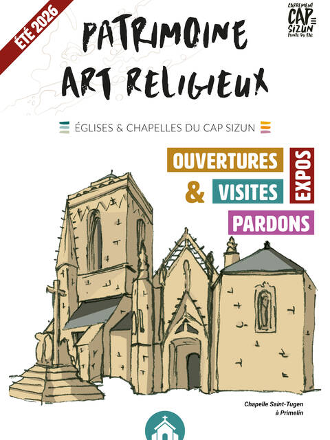 Ouvertures des églises et chapelles du Cap Sziun - été 2026