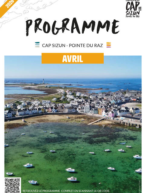 Programme des animations d'avril en Cap Sizun