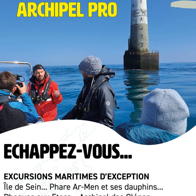 Archipel Pro vers le Phare d'Ar Men 
